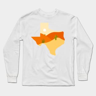 Texas The Best State Long Sleeve T-Shirt